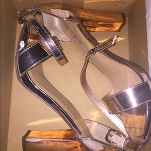 Rose Gold heels